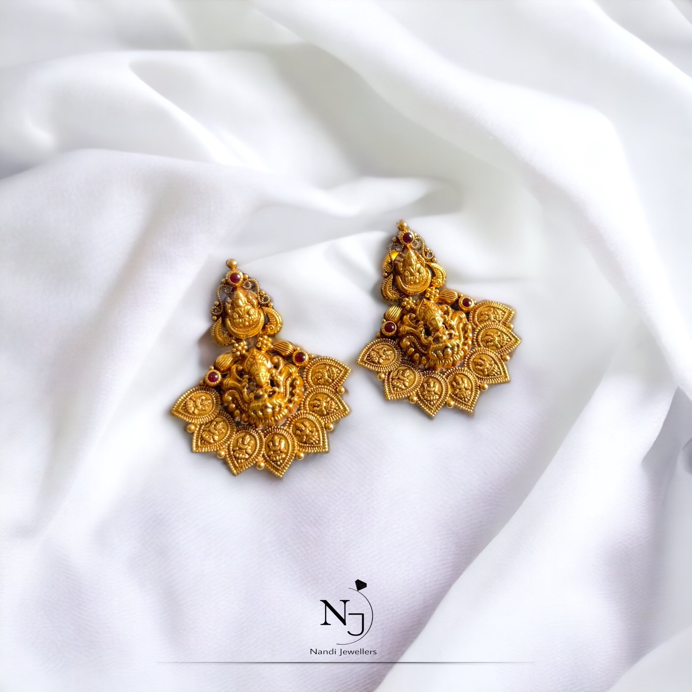 Designer Gold Earrings